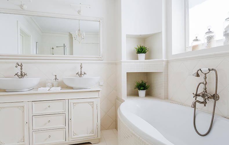 White Bathroom Design